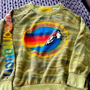 Aviator Nation camo sweatshirt